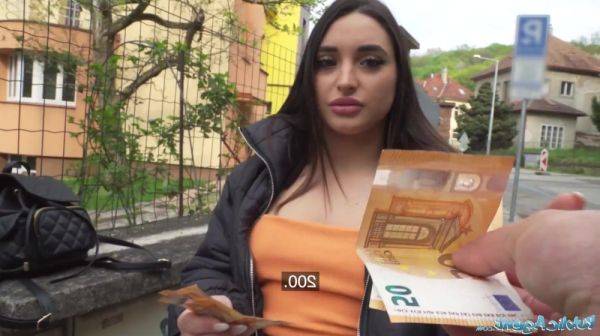 Spanish teen falls for money trap and fucks with Public Agent - sunporno.com on ashemalesex.com