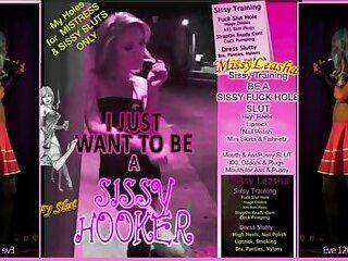 I Want to Be A Smoking Sissy Hooker Too - ashemaletube.com on ashemalesex.com