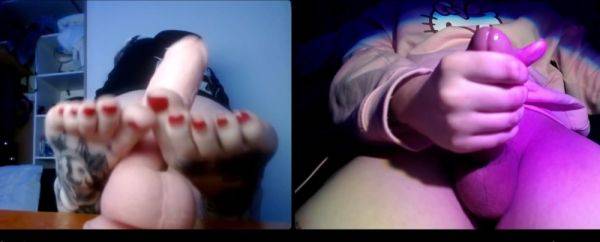 Feet can't do what hands can do - 365vids.one-trannyfans.net on ashemalesex.com